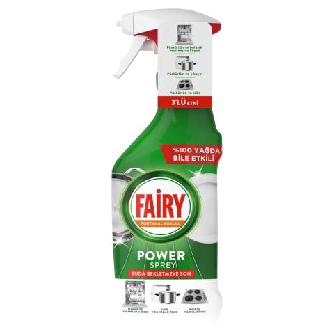 FAİRY SPREY 500ML POWER MUTFAK PORTAKAL KOKULU 1*10
