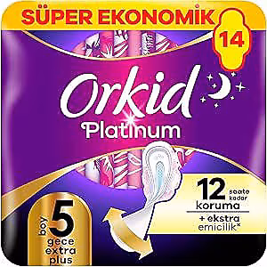 ORKİD PLATİNUM SÜPER EKO 5GECE EXTRA PLUS 14'LI 1*8
