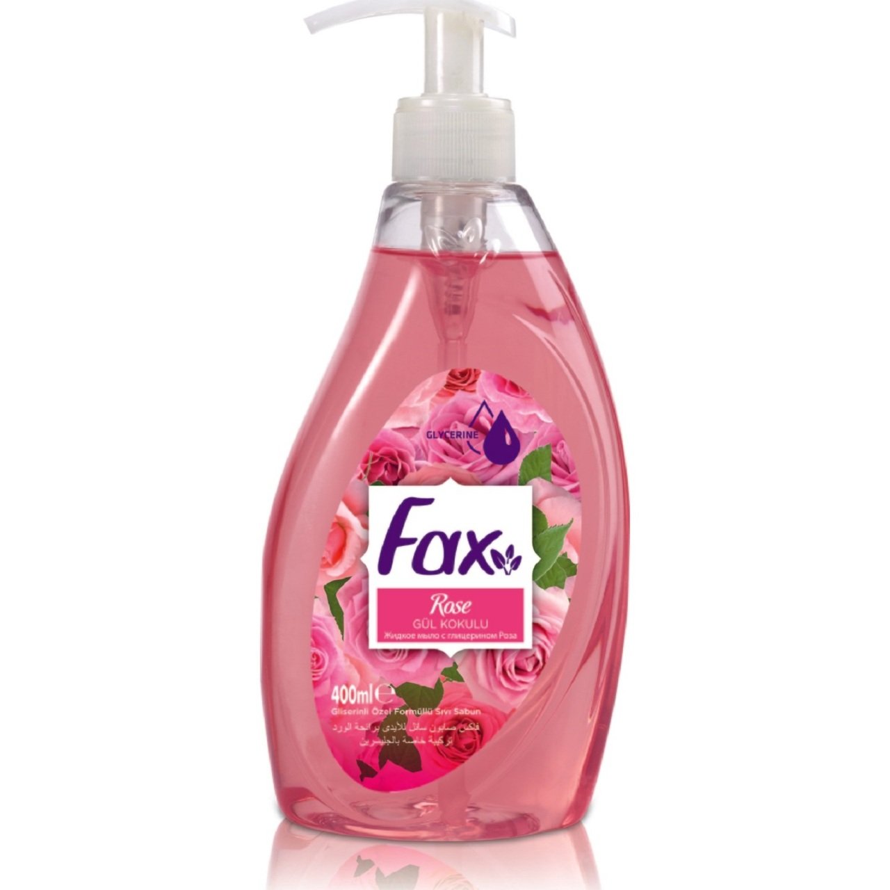 FAX SIVI SABUN 400ML GÜL 1*12