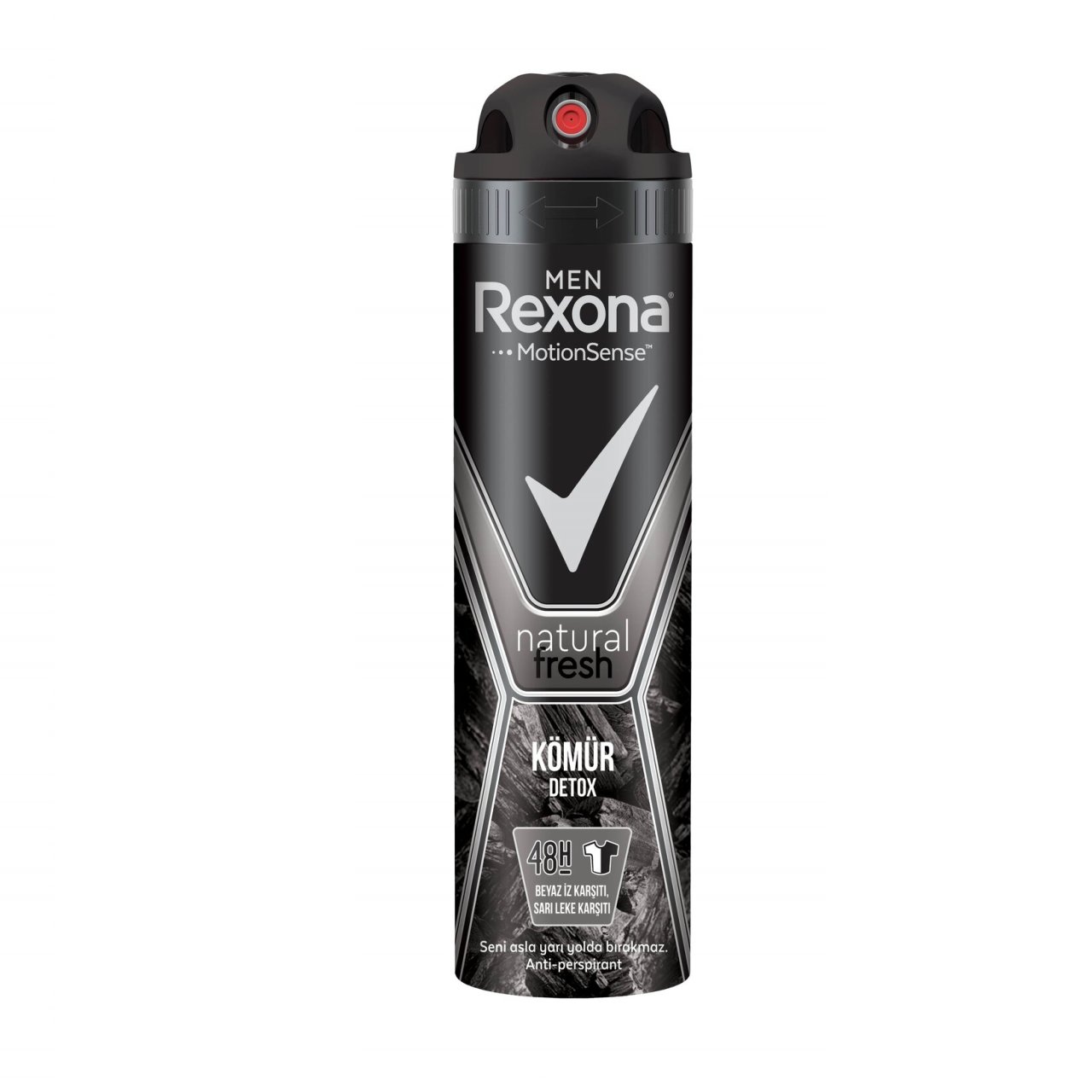 REXONAXXXX DEO MEN NAT.FRESH KÖMÜR DETOX 150ML 1*24