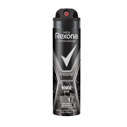 REXONAXXXX DEO MEN NAT.FRESH KÖMÜR DETOX 150ML 1*24