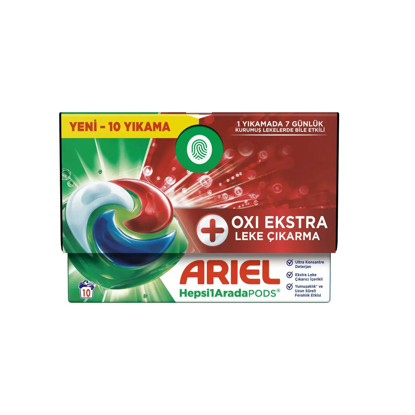 ARİEL M.SIVI KAPSÜL 10'LU PODS OXİ EKSTRA H1A 245G 1*4