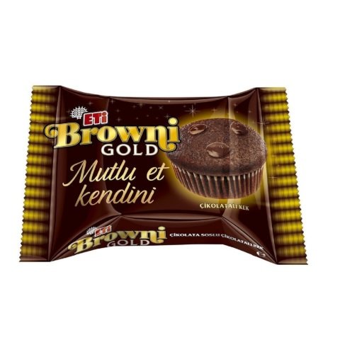 ETİ K.BROWNİ GOLD ÇİKOLATALI 45GR 46373 1*24