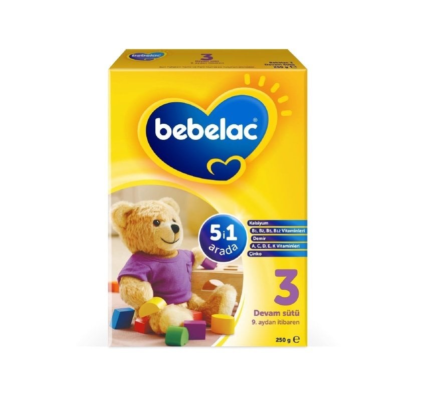 BEBELAC 3 DEV.SÜTÜ 250GR 1*7