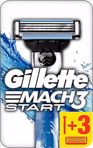 GİLLETTE MAKİNE M3 START MAK.+3 YEDEK 1*6