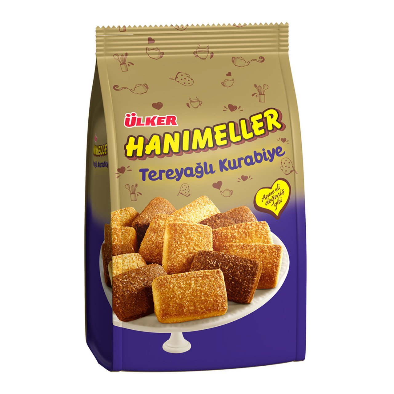 ÜLKER B.HANIMELLER   TEREYAĞLI 152GR POŞET 1134-00*12
