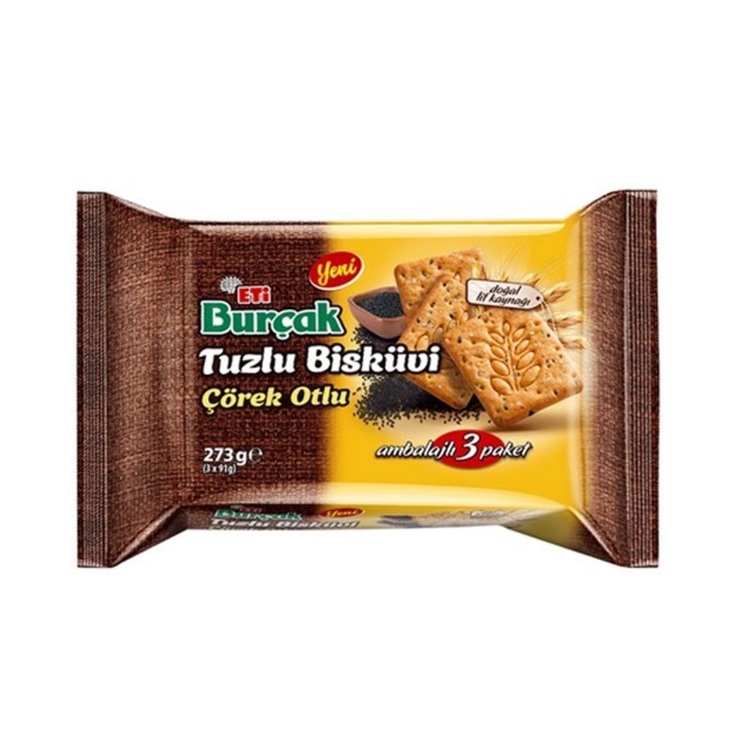 ETİ B.BURÇAK TUZLU ÇÖREK OTLU 273GR 3295 1*16