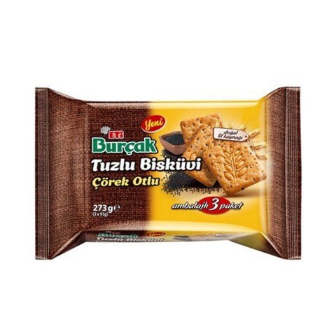 ETİ B.BURÇAK TUZLU ÇÖREK OTLU 273GR 3295 1*16
