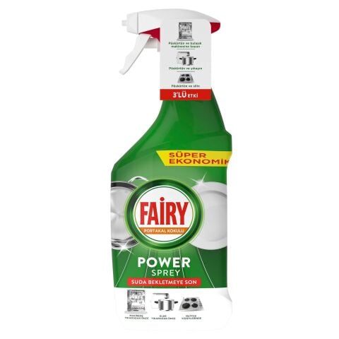 FAİRY SPREY 800ML POWER MUTFAK PORTAKAL KOKULU 1*10