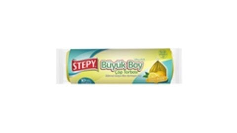 STEPY ÇÖP POŞETİ BZG.BÜYÜK LİMON 10'Lİ 65*70CM 1*25