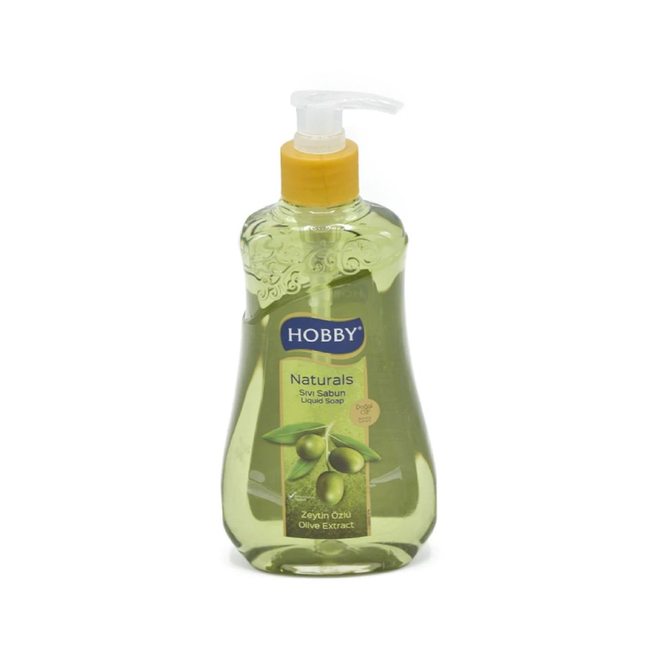 HOBBY SIVI SAB.400ML NAT.ZEYTİN ÖZLÜ  1*24