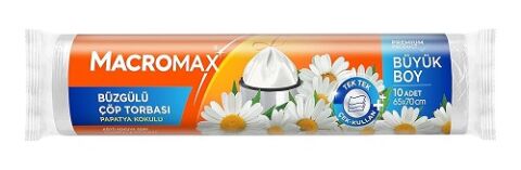 MACROMAX ÇÖP POŞ.BÜZG.BÜYÜK PAPATYA 10'LU 65X70CM 2025651 1*25
