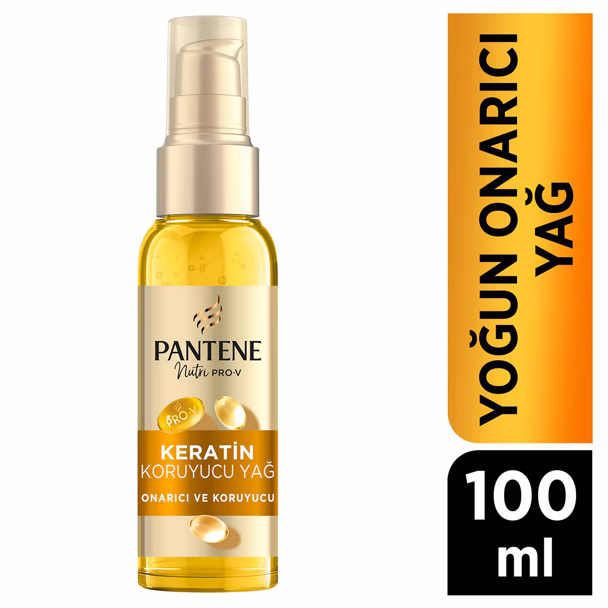 PANTENE SAÇ BAKIM YAĞI 100ML ONARICI VE KORUYUCU KERATİN NUTRİ 1*6