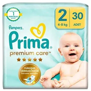 PRİMA İKİZ PREMİUM 2MİNİ 4-8KG 30'LU 1*4
