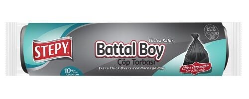 STEPY ÇÖP POŞETİ PRE.BATTAL 10'LU 1*20