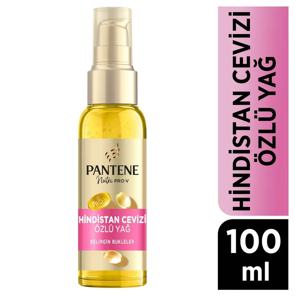 PANTENE SAÇ BAKIM YAĞI 100ML HİNDİSTAN CEVİZİ ÖZLÜ NUTRİ 1*6