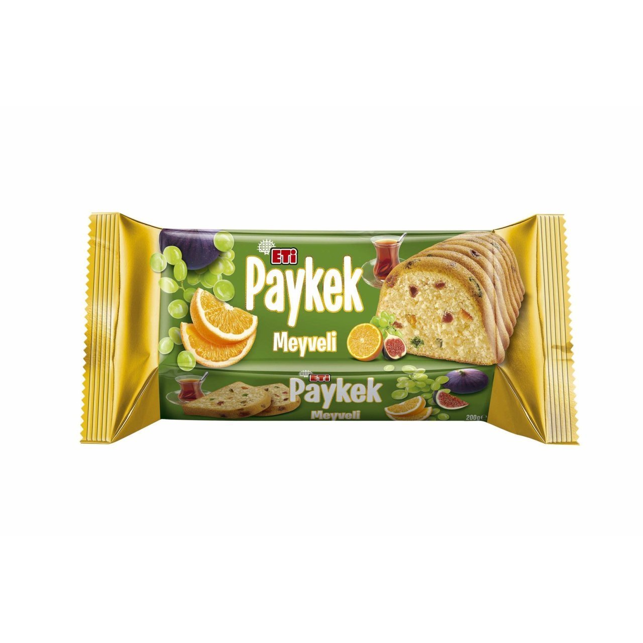 ETİ K.PAYKEK MEYVELİ 200GR 41633 1*6