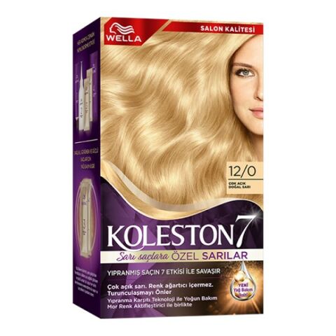 KOLESTON SET 12/0 ÇOK AÇIK DOĞ.SARI SUPREME 1*18