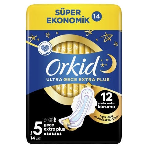 ORKİD ULT.SÜPER EKO EXT.5GECE EKSTRA PLUS 14'LÜ 1*12