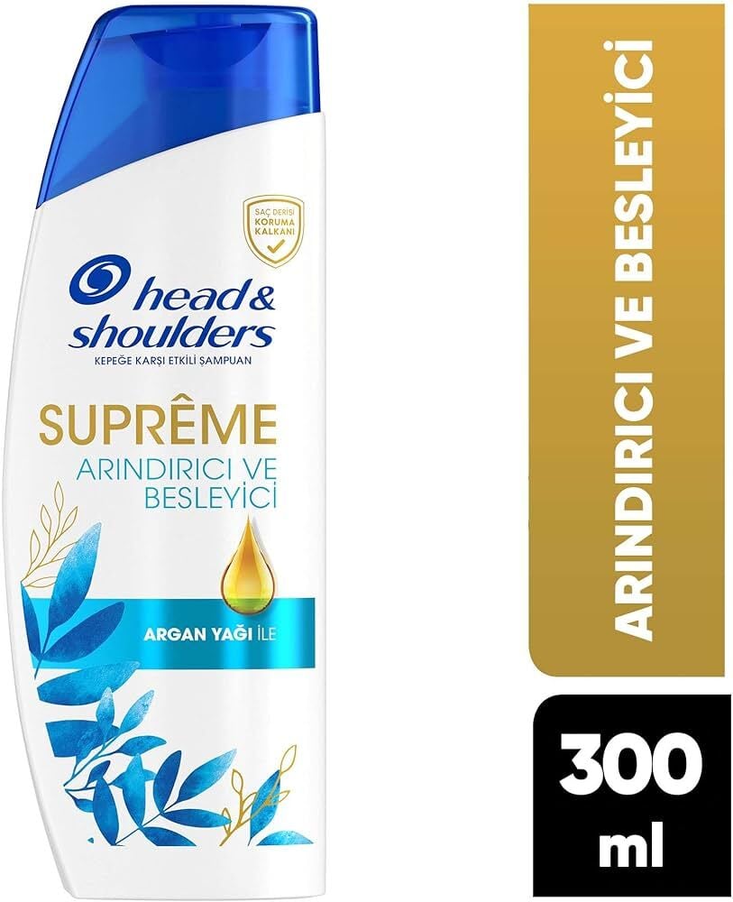 HEAD ŞAMPUAN 300ML..SUPREME ARINDIRICI VE BESLEYİCİ 1*6