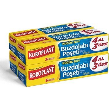 KOROPLAST BUZD.POŞETİ 4AL3ÖDE KÜÇÜK 160'I 20X30CM 1*18