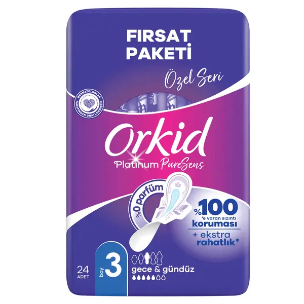 ORKİD FIRSAT GECE& GÜNDÜZ 3GECE 24'LÜ 1*12