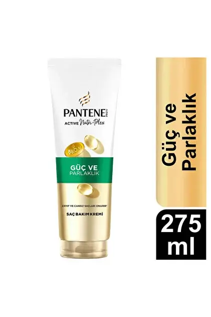PANTENE SAÇ KREMİ 275ML GÜÇ VE PARLAKLIK NUTRİ PLEX 1*6