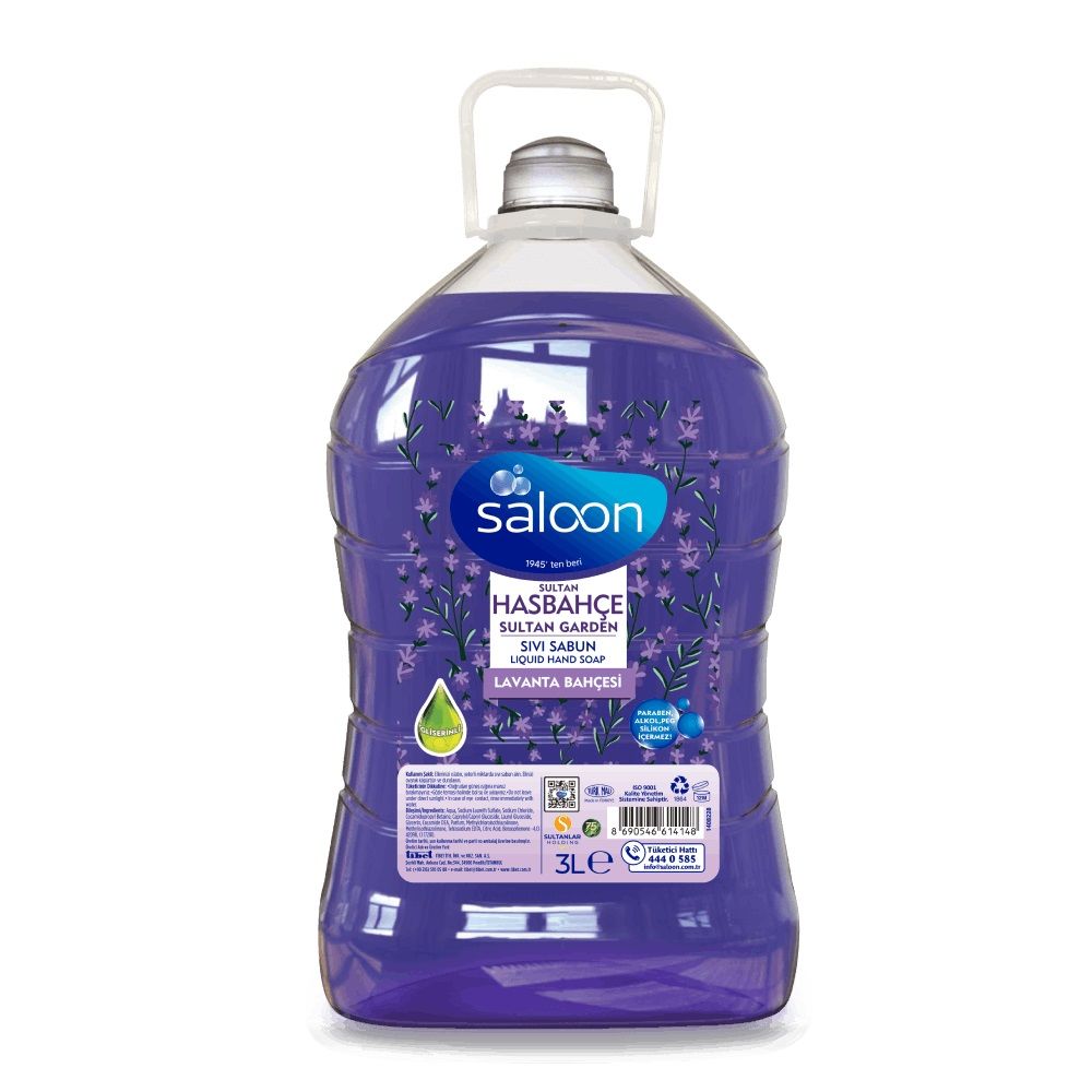 SALOON SIVI SABUN 3L SULTAN HASBAHÇE LAVANTA 1*6