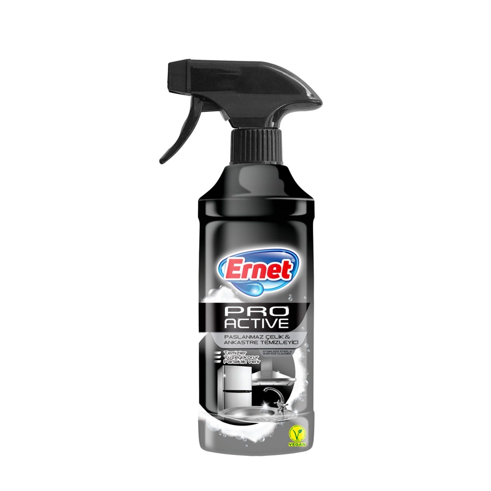 ERNET SPREY PRO ACTİVE ÇELİK& ANKASTRE 435ML1*6