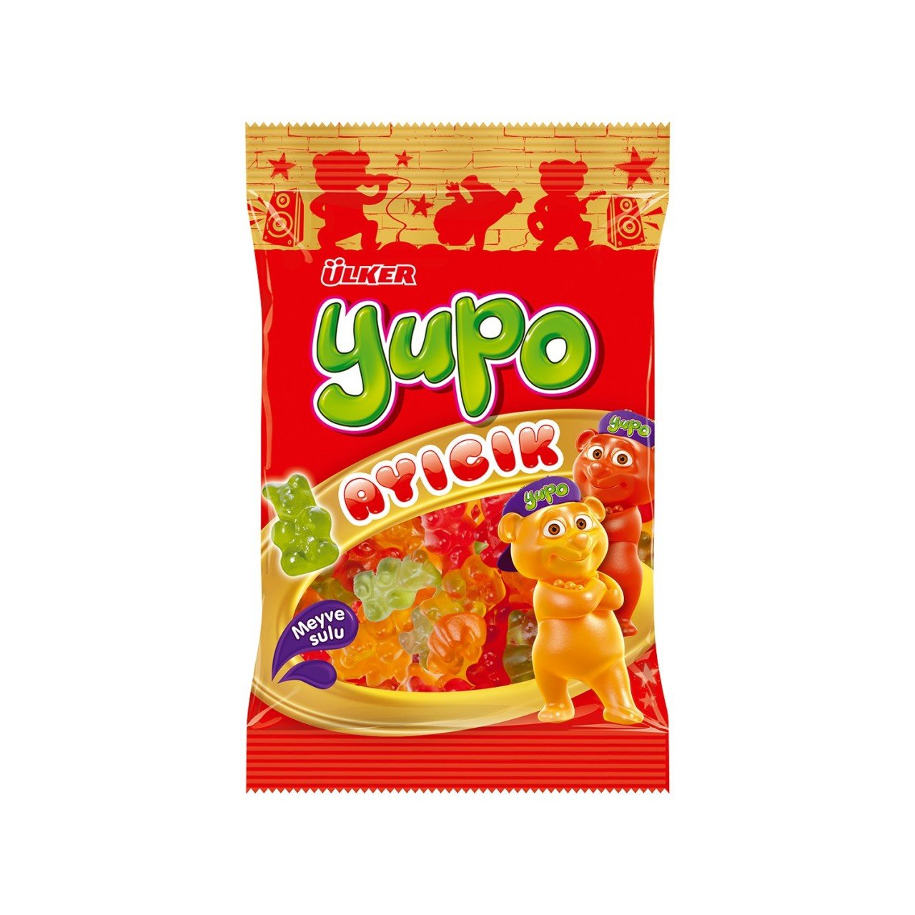 ÜLKER YUPO 80GR AYICIIK 1762-01  1*24