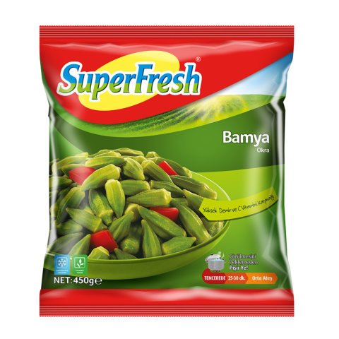 SÜPERFRESH S.BAMYA DOMATESLİ 450G 1*16