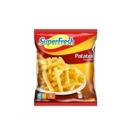 SÜPERFRESH S.PATATES 450GR 1*16