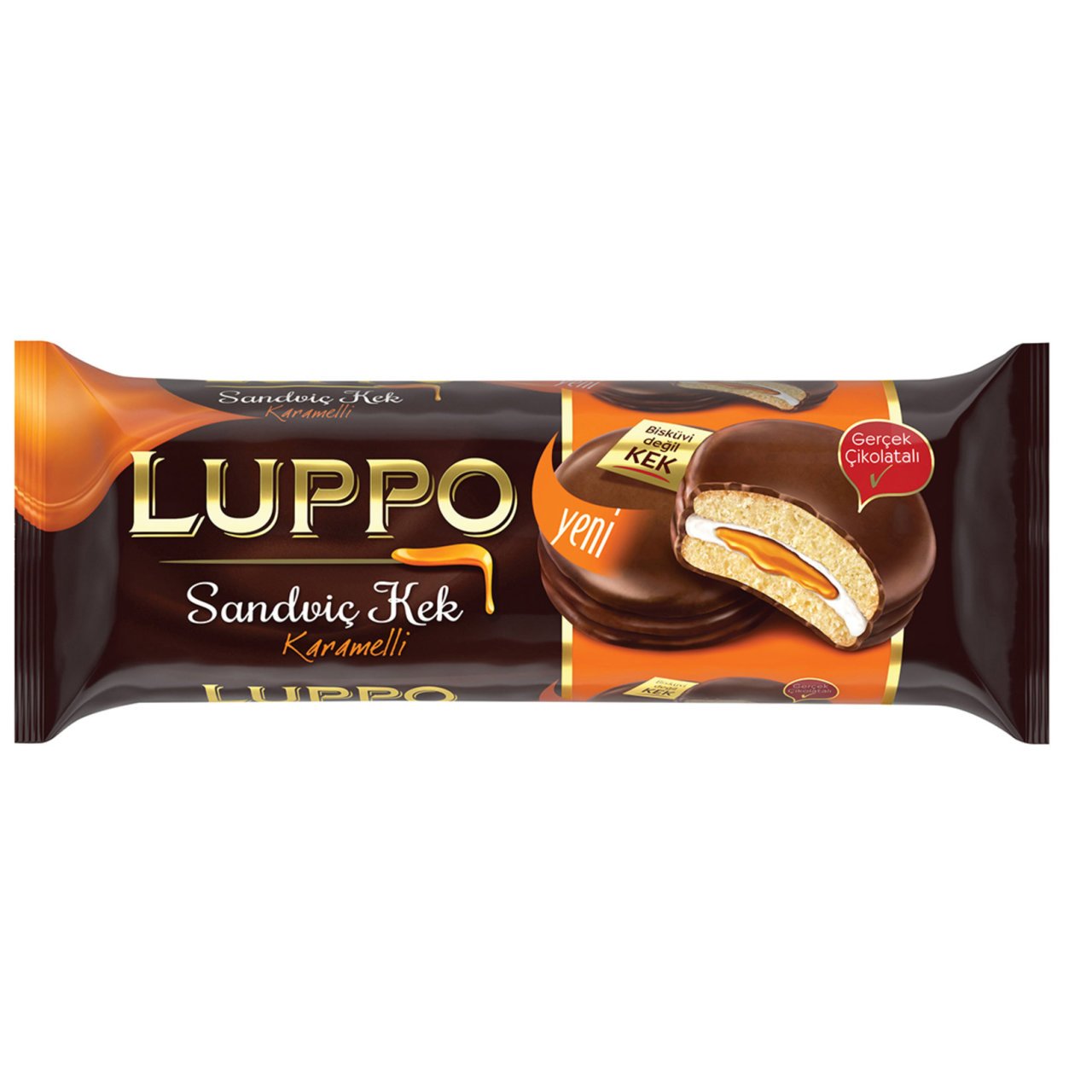ŞÖLEN LUPPO SAND.8Lİ KARAMEL KEK 182 G 5909 1*12