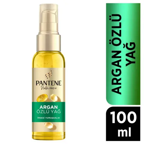 PANTENE SAÇ BAKIM YAĞI 100ML ARGAN ÖZLÜ İPEKSİ NUTRİ 1*6