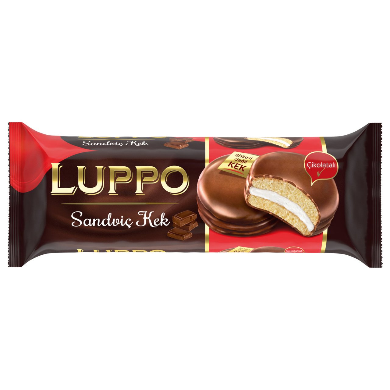 ŞÖLEN LUPPO SAND.8Lİ KEK SADE 184GR 5910 1*12