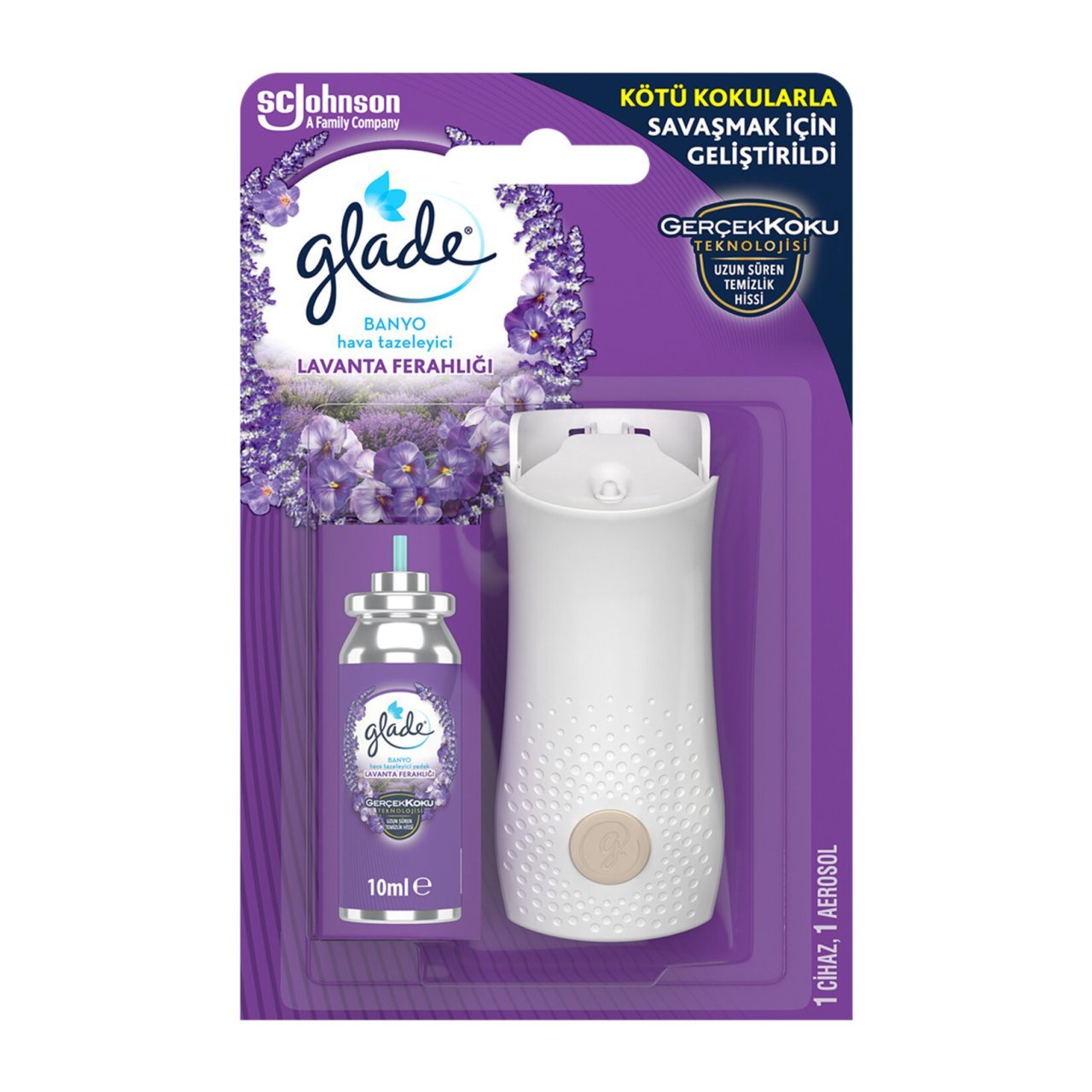 SC.GLADE BANYO  HAVA LAVANTA FER.MAK.+YEDEK 10ML  1*6