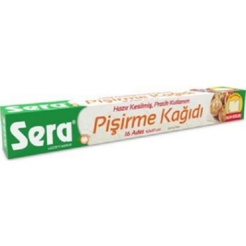 SERA PİŞİRME KAĞIDI HAZIR KESİLMİŞ 10 ADET 42*37CM 1*24