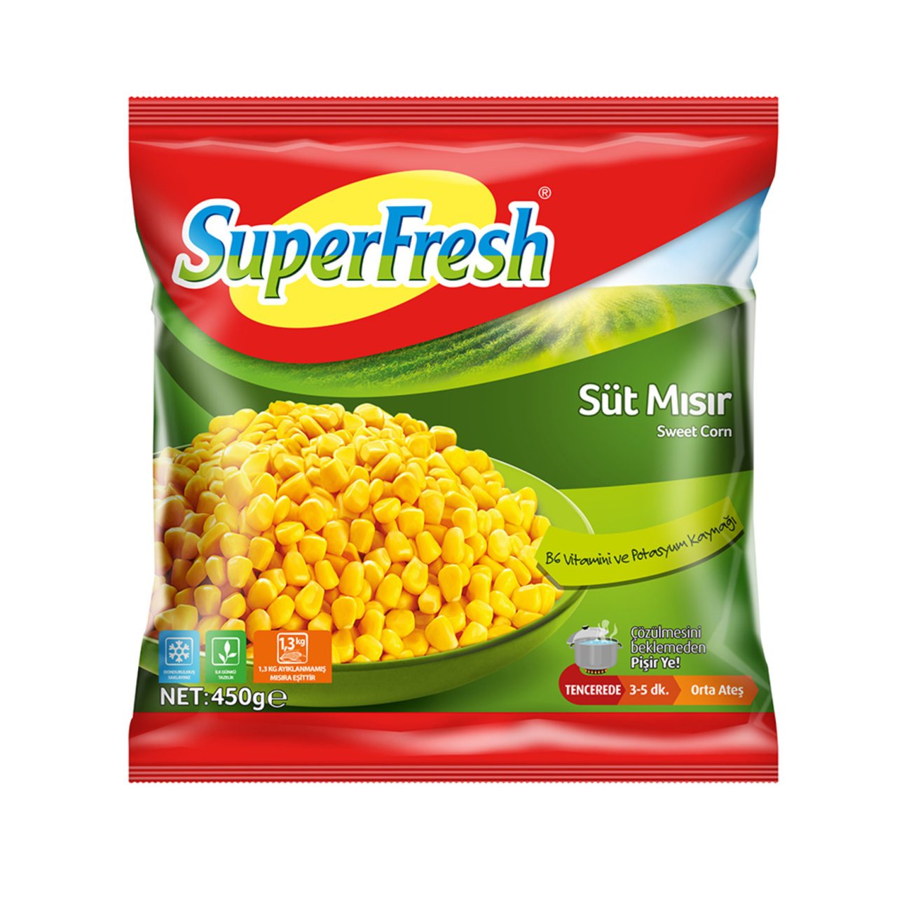SÜPERFRESH S.MISIR 450GR 1*20