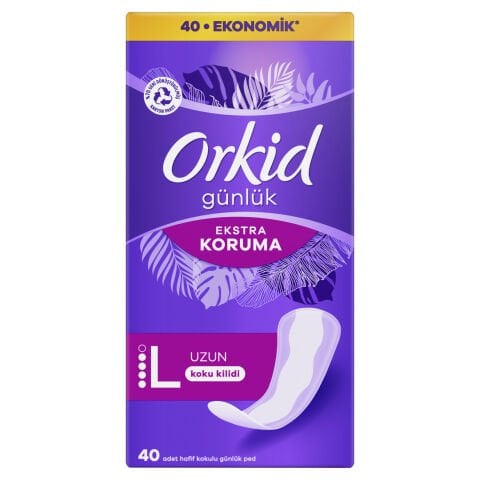 ORKİD GÜNLÜK EXTRA KORUMA. UZUN 40'LI 1*6