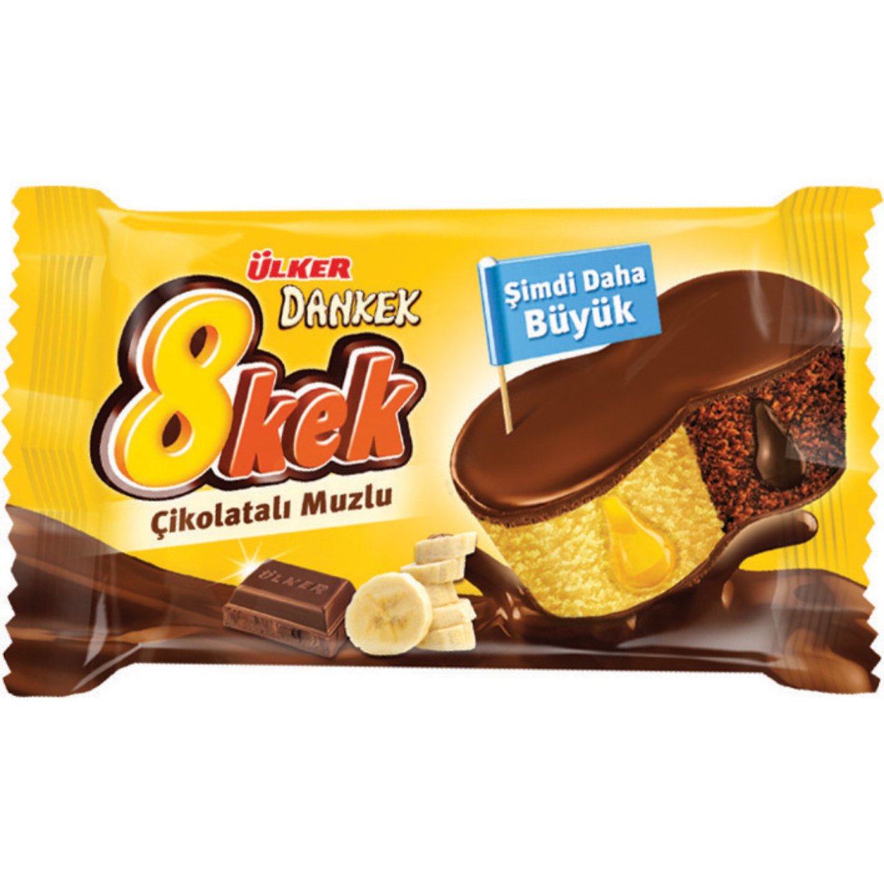ÜLKER K.DANKEK 8KEK ÇİK+MUZLU 55GR 632-02 1*24