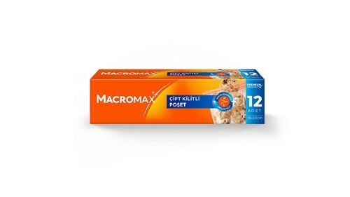 MACROMAX KİLİTLİ POŞET 12Lİ 2025708 1*12