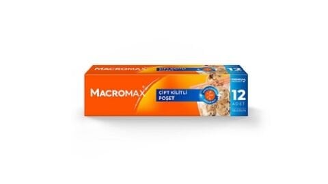 MACROMAX KİLİTLİ POŞET 12Lİ 2025708 1*12