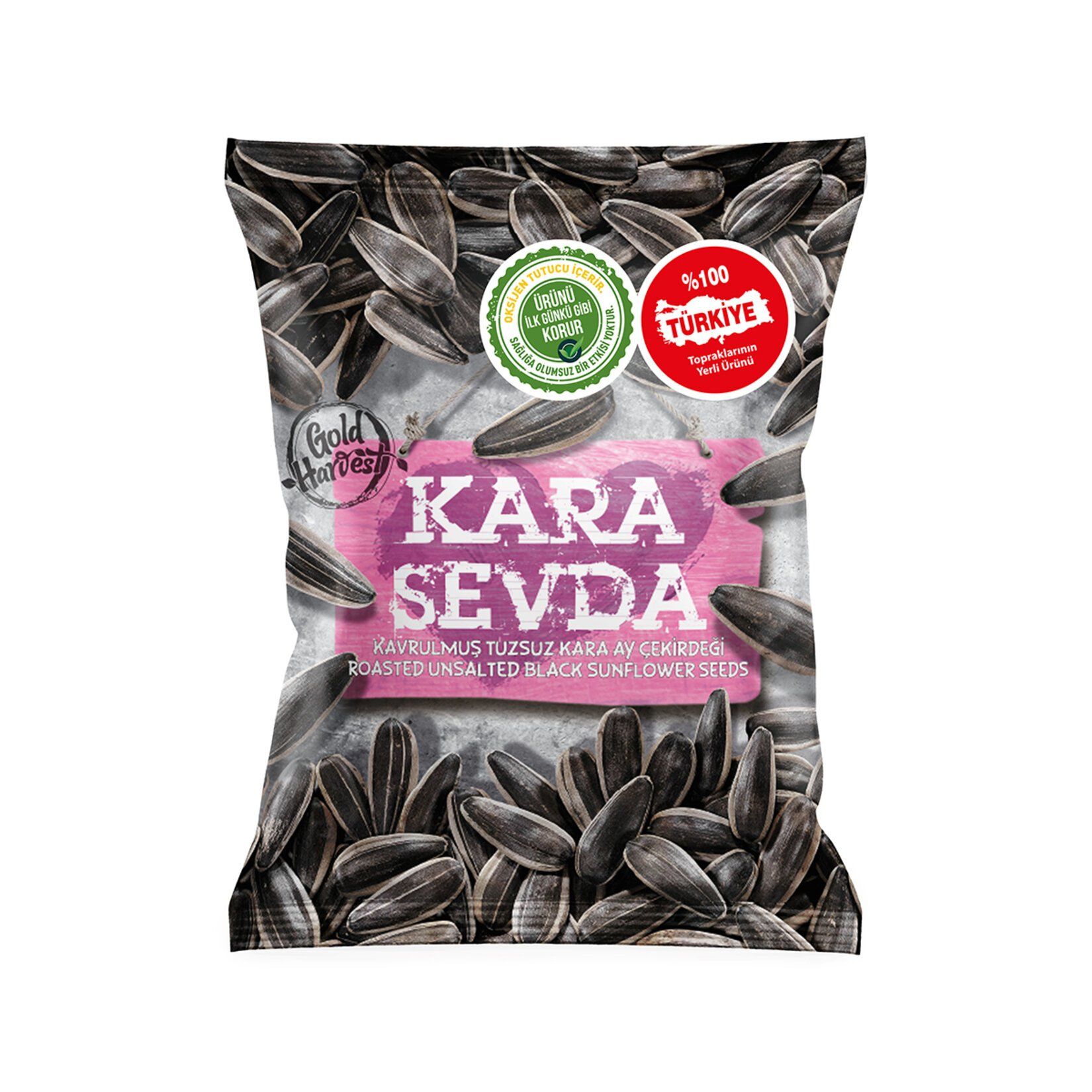 GH.KARA SEVDA 125GR TUZSUZ AY ÇEKİRDEĞİ 1*14
