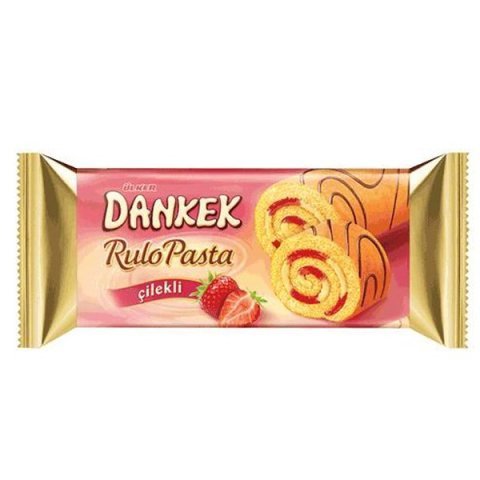 ÜLKER K.DANKEK RULO ÇİLEKLİ 235GR 668-04 1*8
