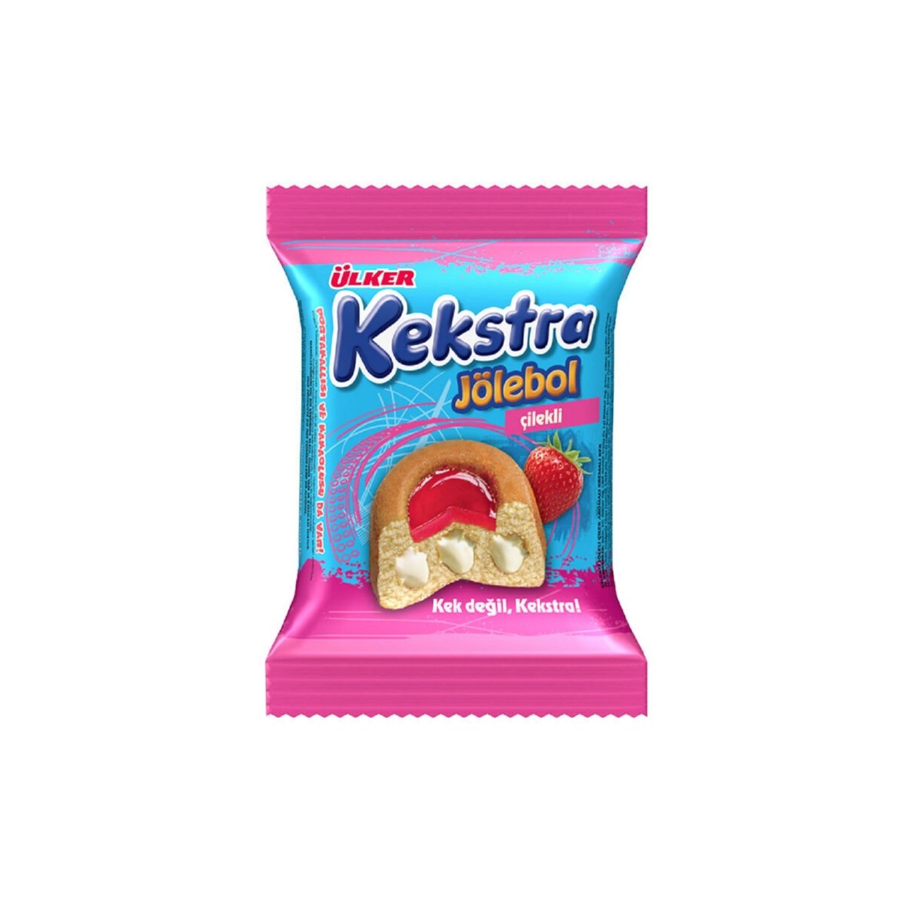 ÜLKER K.KEKSTRA JÖLEBOL ÇİLEKLİ 40GR 677-07 1*24