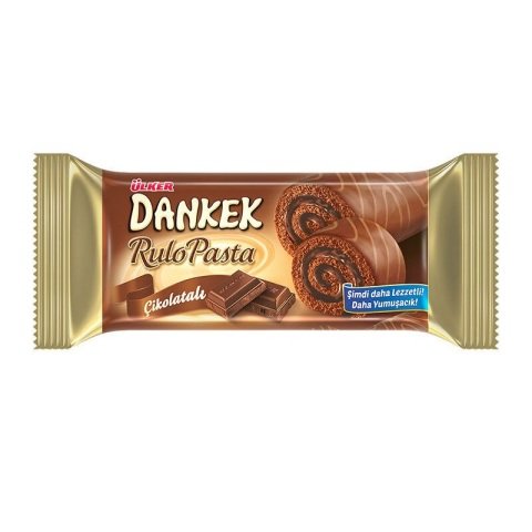 ÜLKER K.DANKEK RULO ÇİKOLATALI 235GR 678-01 1*8