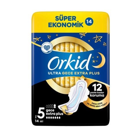 ORKİD ULTRA SÜPER EKO EXT.5GECE  PLUS 14'LÜ 1*12
