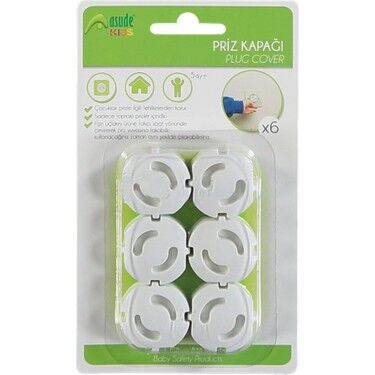 ASUDE KIDS PRİZ KAPAĞI 6LI ASK 804 1*48