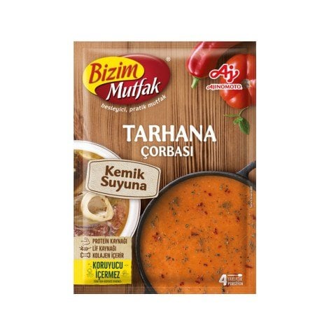 ÜLKER BİZİM Ç.KEMİK SUYU ÇORBA TARHANA//// 65GR 6471-17 1*4*12
