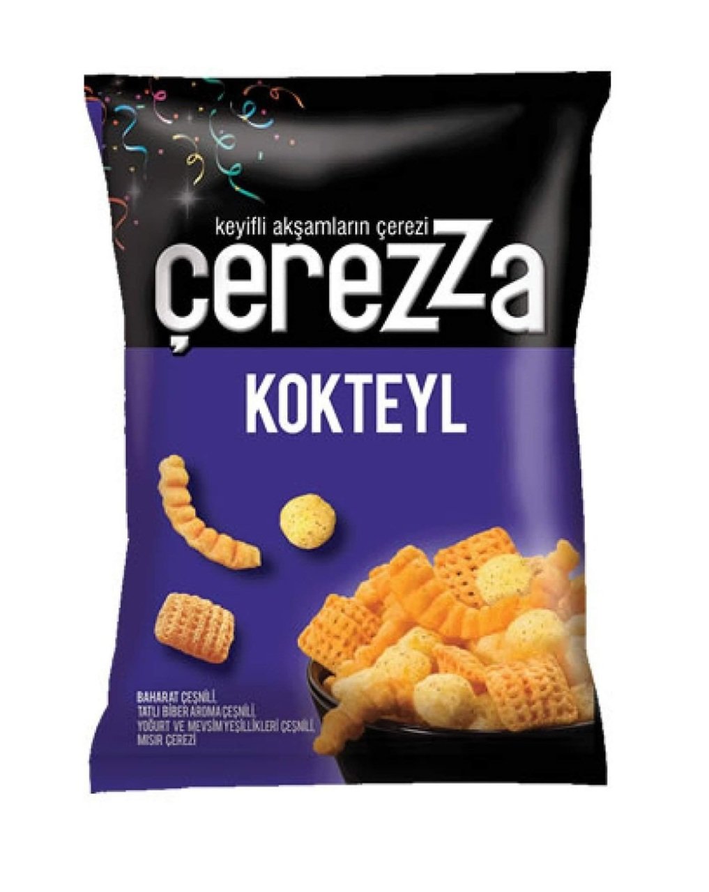 ÇEREZZA SÜPER KOKTEYL 114GR BAH&TATLI BİBER&YOĞ&MEVS.YEŞİ